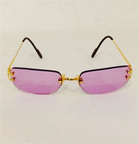 cartier pink glasses